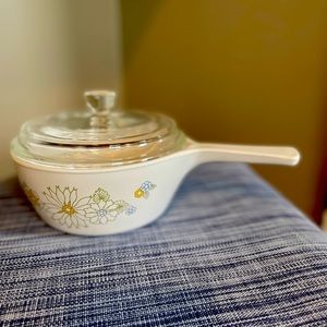 Vintage Corning Ware Saucepan